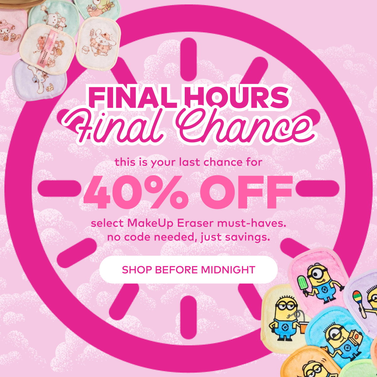 40% Off Flash Sale