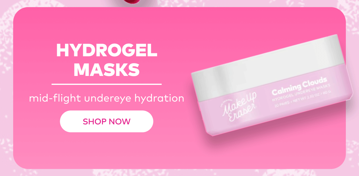 Hydrogel Masks: mid-flight undereye hydration