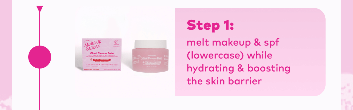 Step One: Melt makeup