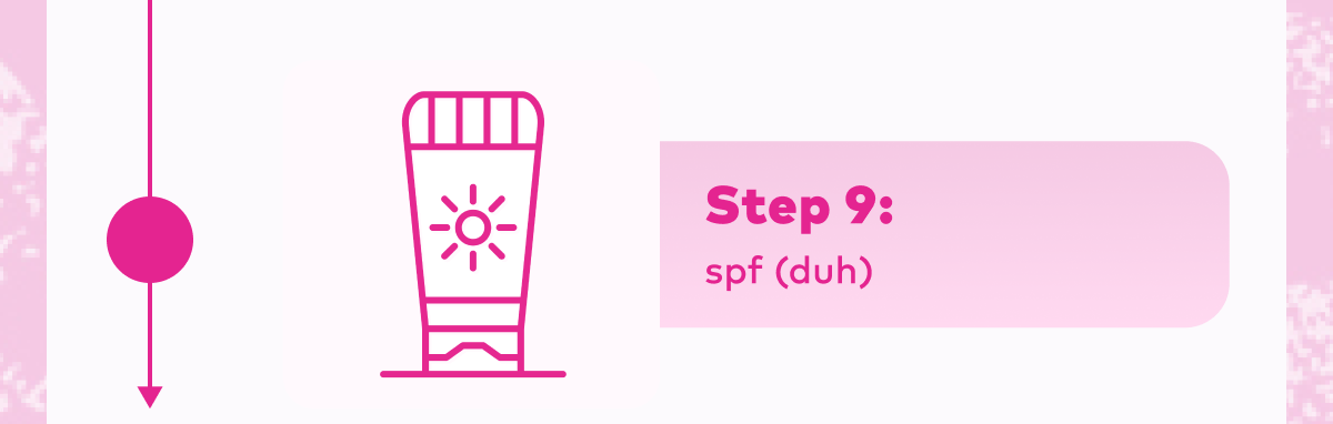 Step 9: spf (duh)