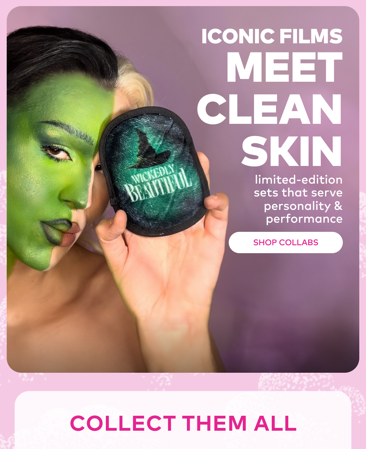 Iconic films meet clean skin