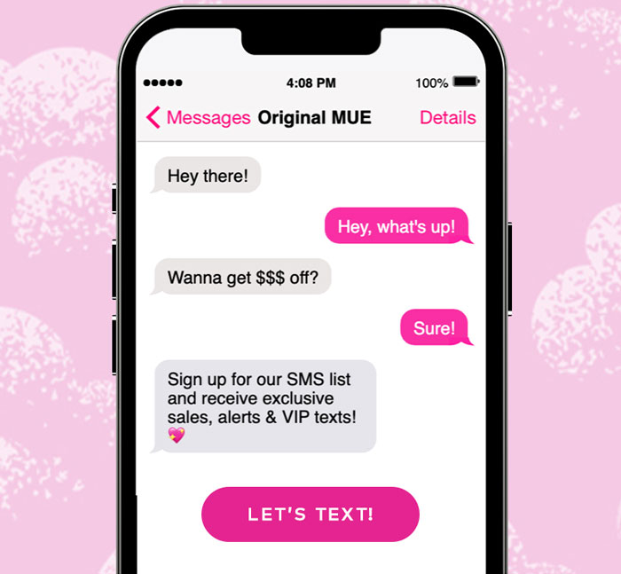 Sign Up For SMS