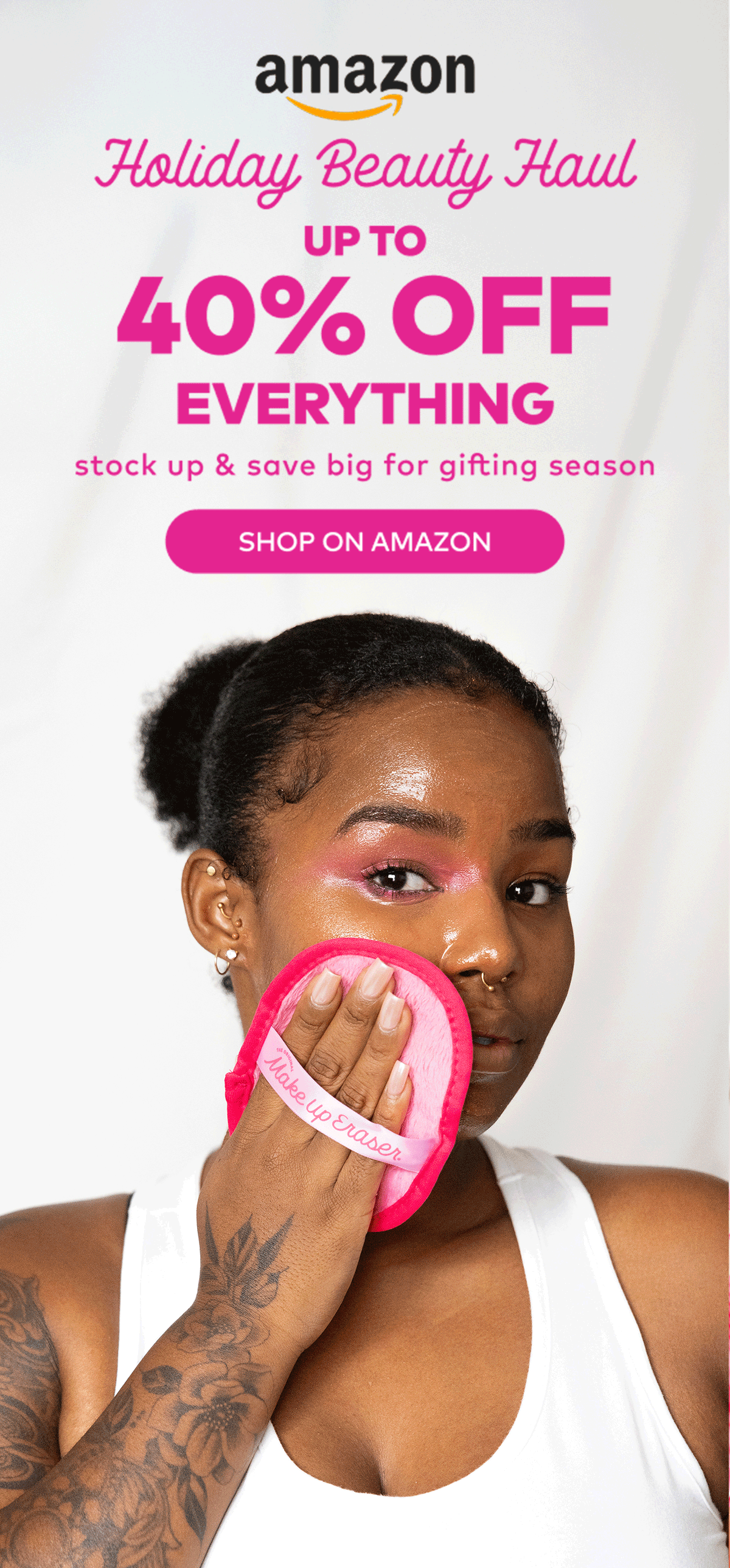 Holiday Beauty Haul: Up to 40% OFF Everything exclusively on Amazon