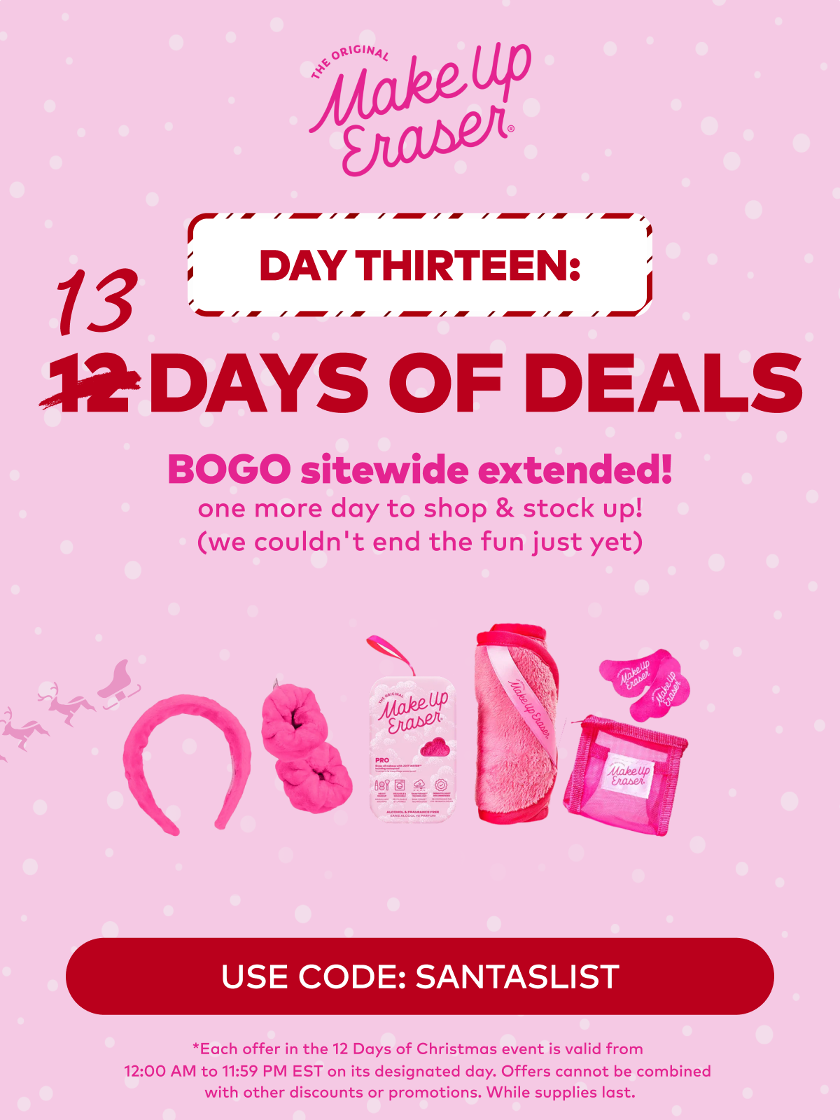 Day 13 of 12 Days of Deals: BOGO sitewide is extended!
