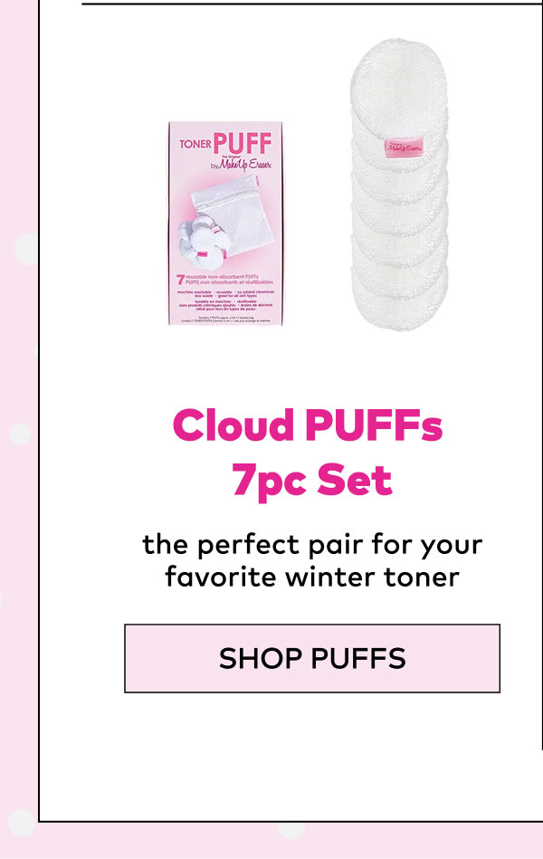 Cloud PUFFs 7pc Set