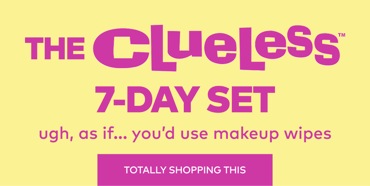 The Cluebless 7-Day Set