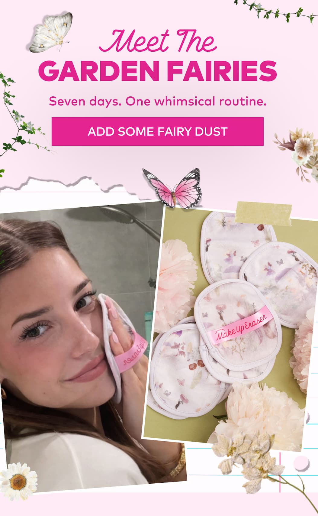 Meet the Garden Fairies: Seven days. One fairy-tale routine.