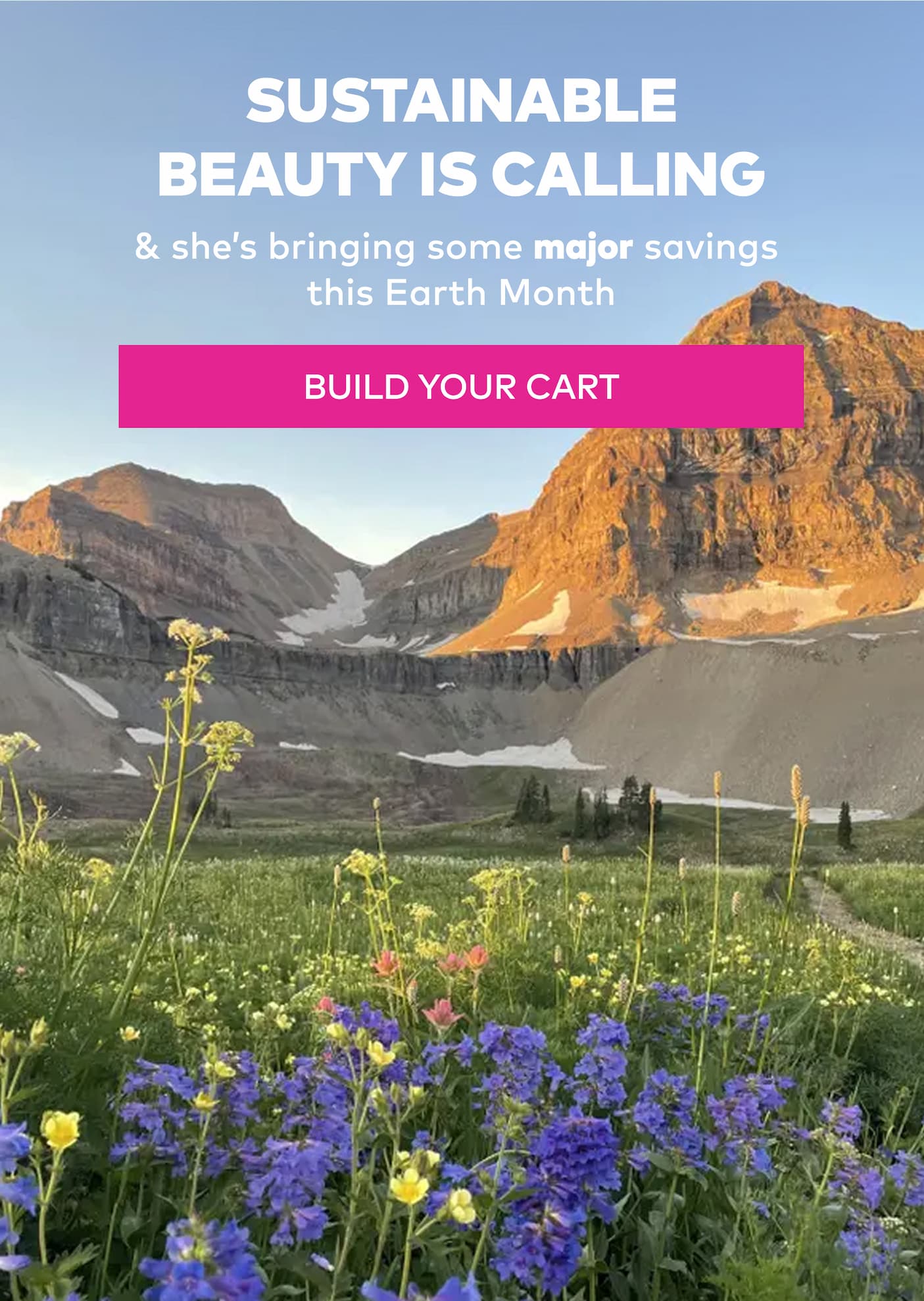 Sustainable beauty is calling & she's bringing some major savings!