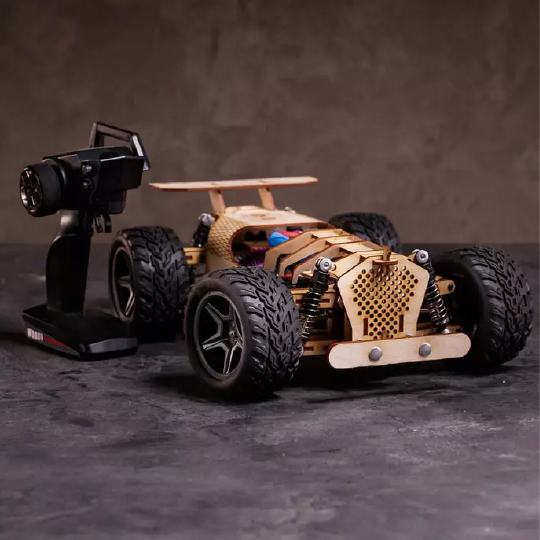 Wooden RC Car Kit