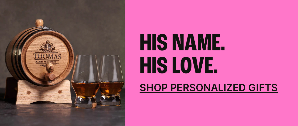 His Name. His Love. Shop Personalized Gifts.