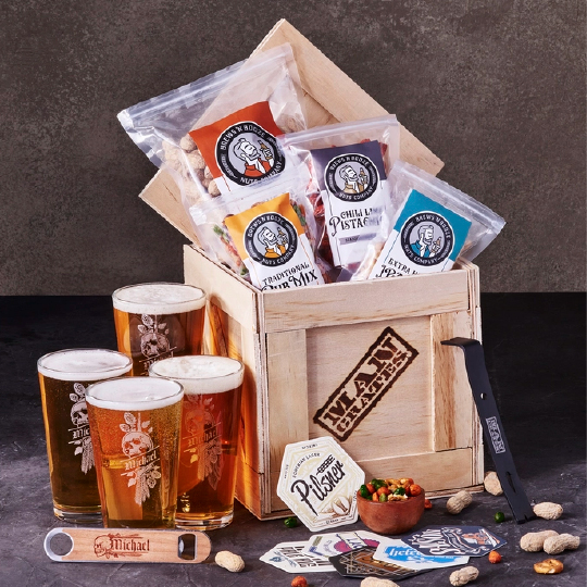 Personalized Beer Aficionado Crate