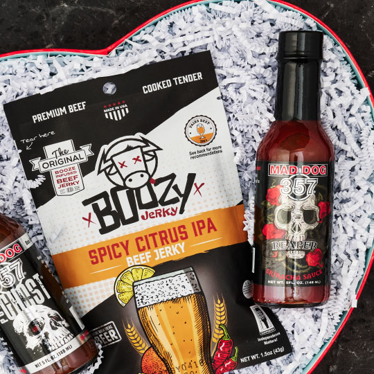 Heart Burn Spicy Snacks Gift
