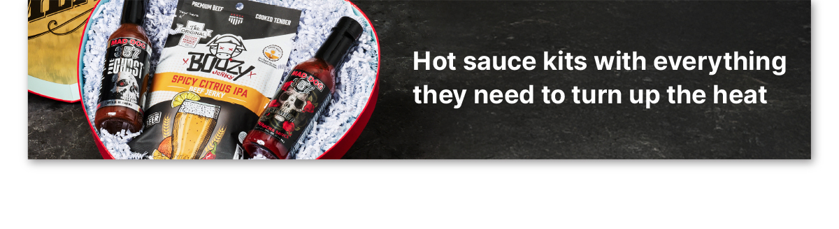 Hot sauce kits with everything they need to turn up the heat
