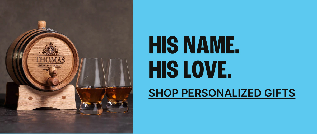 His Name. His Love. Shop Personalized Gifts.