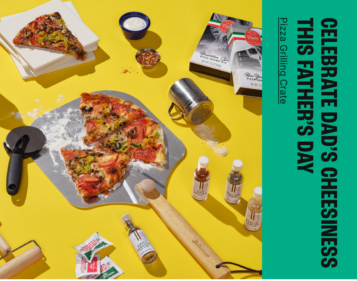Man Crates - Father's Day Up to 30% Off - Pizza Grilling Crate