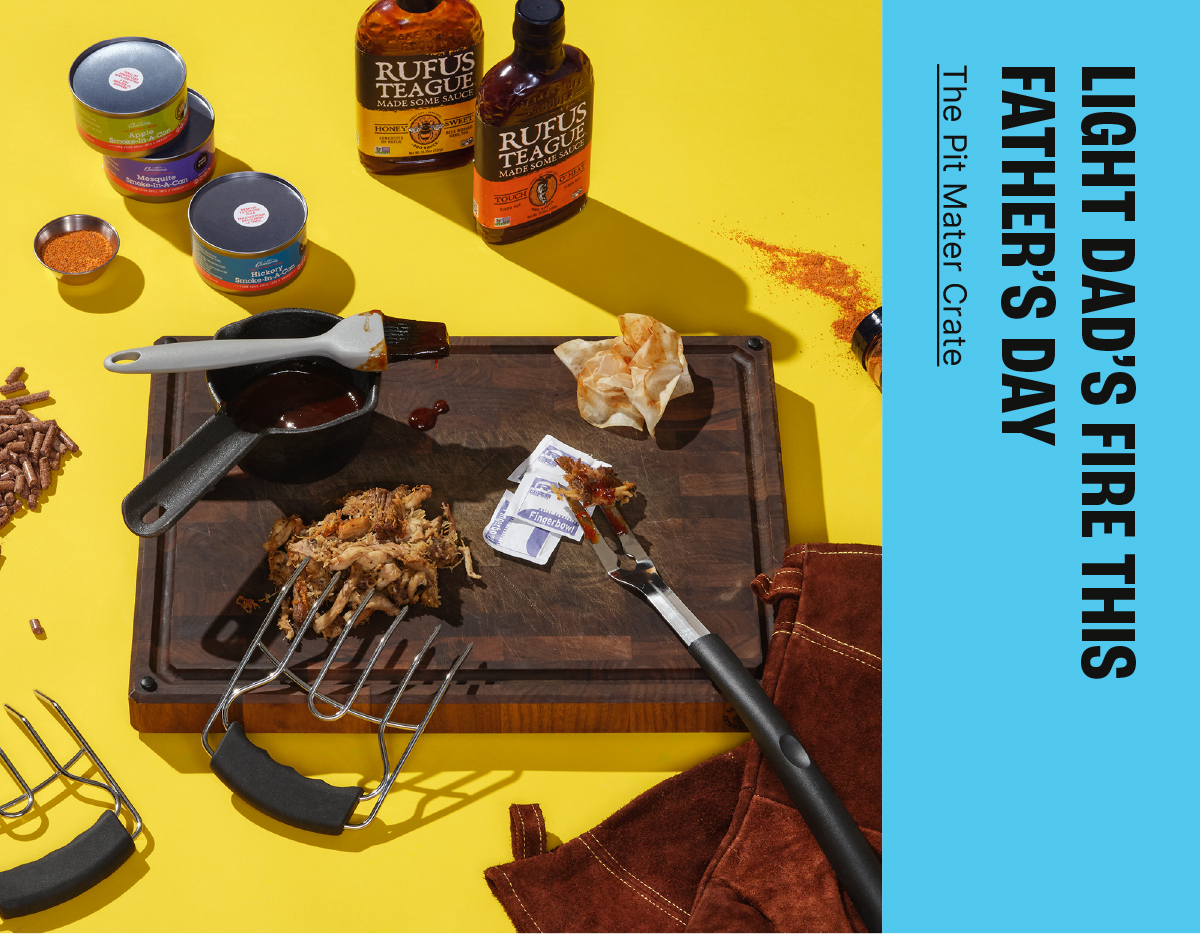 Man Crates - Father's Day Up to 30% Off - Pit Master Crate