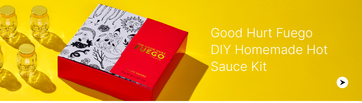 Good Hurt Fuego DIY Homemade Hot Sauce Kit