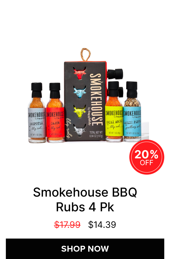 Smokehouse BBQ Rubs 4 Pk