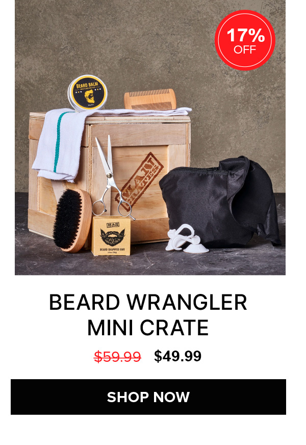 Beard Wranger Mini Crate