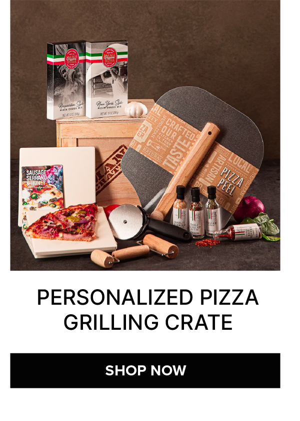 Personalized Pizza Grilling Crate