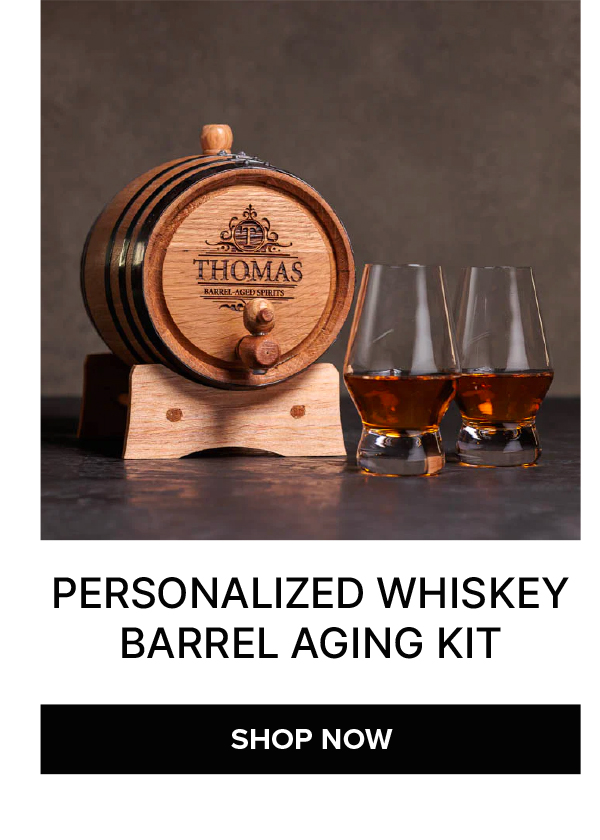Personalized Whiskey Barrel Aging Kit