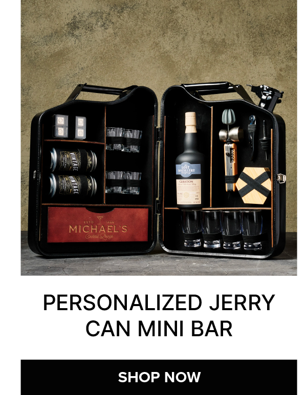 Personalized Jerry Can Mini Bar