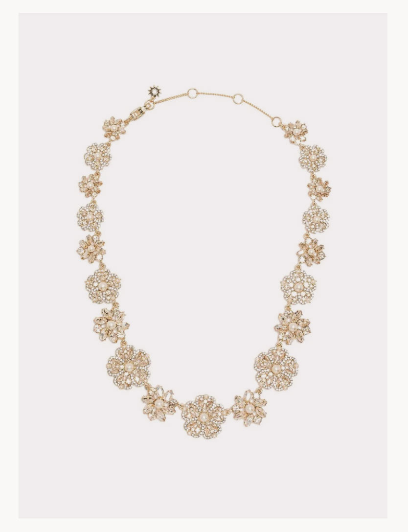 Fresh Floral Collar Necklace