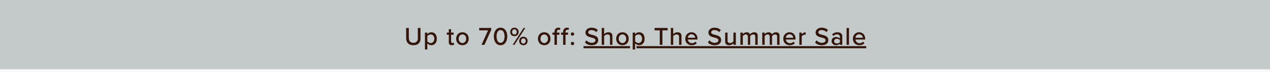Summer sale