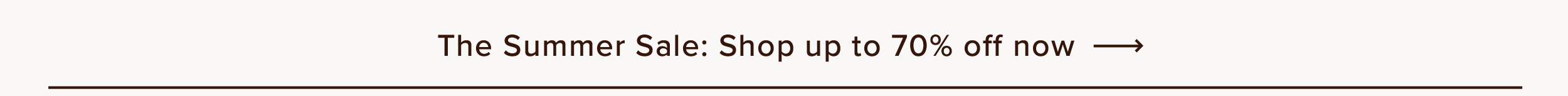 Summer sale