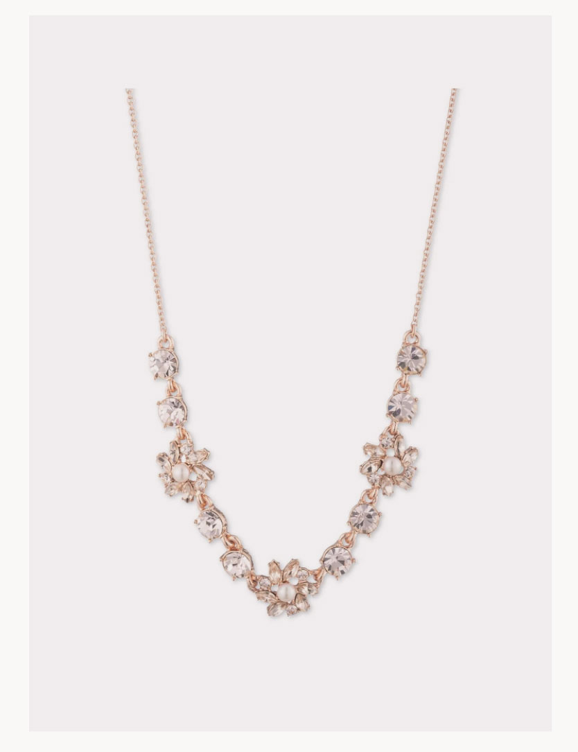 Rose Sweet Stone Necklace