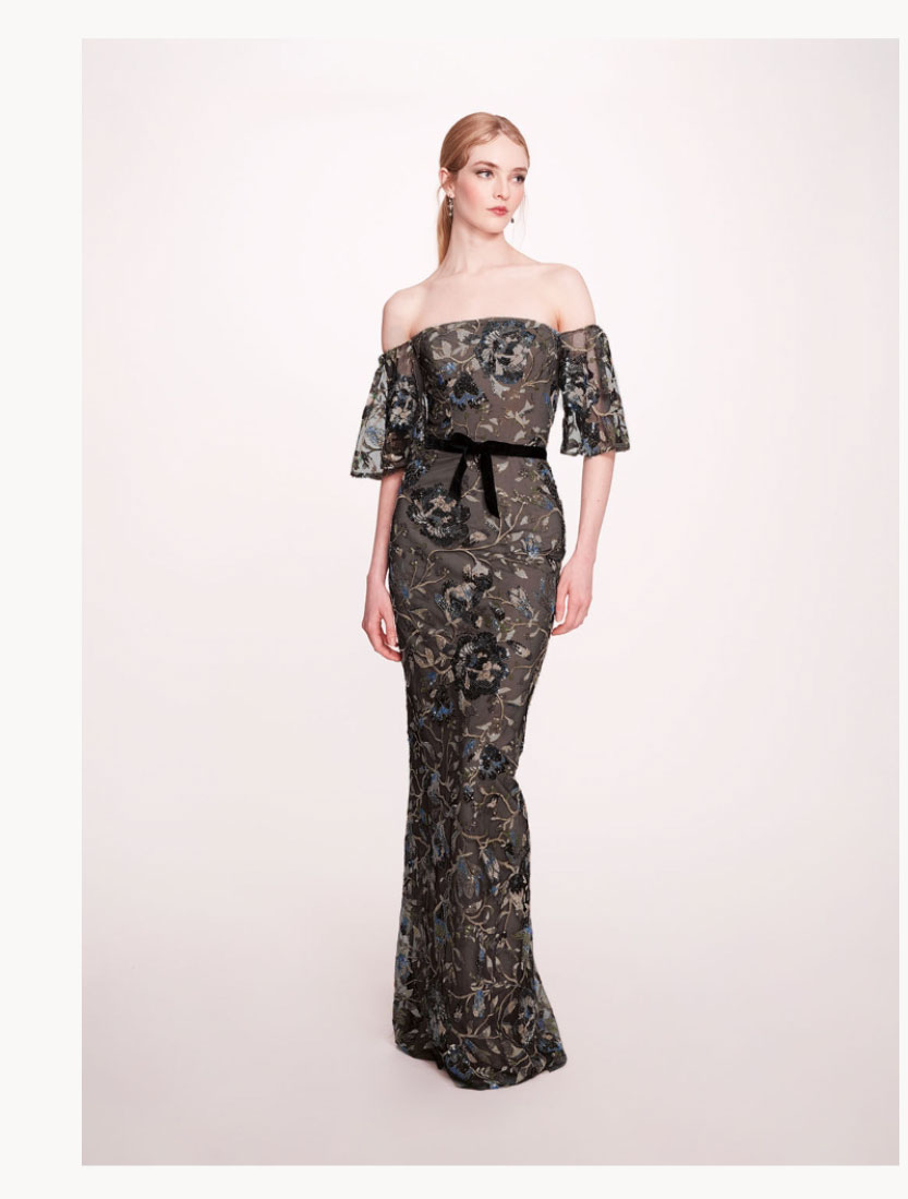 Climbing Vines Gown
