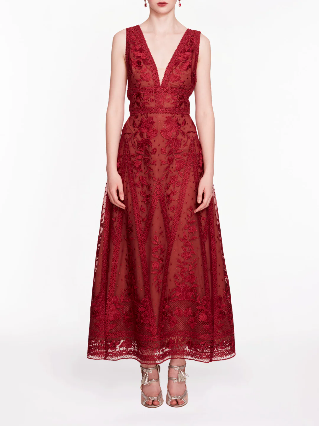 Image of Spear Garden Midi Dress