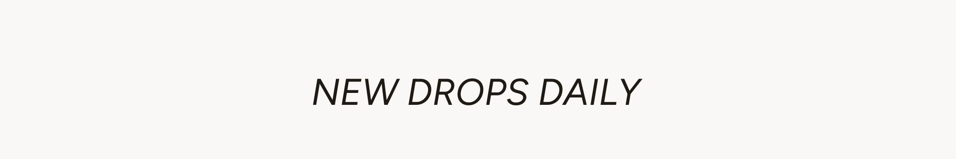 January Stockroom Sale