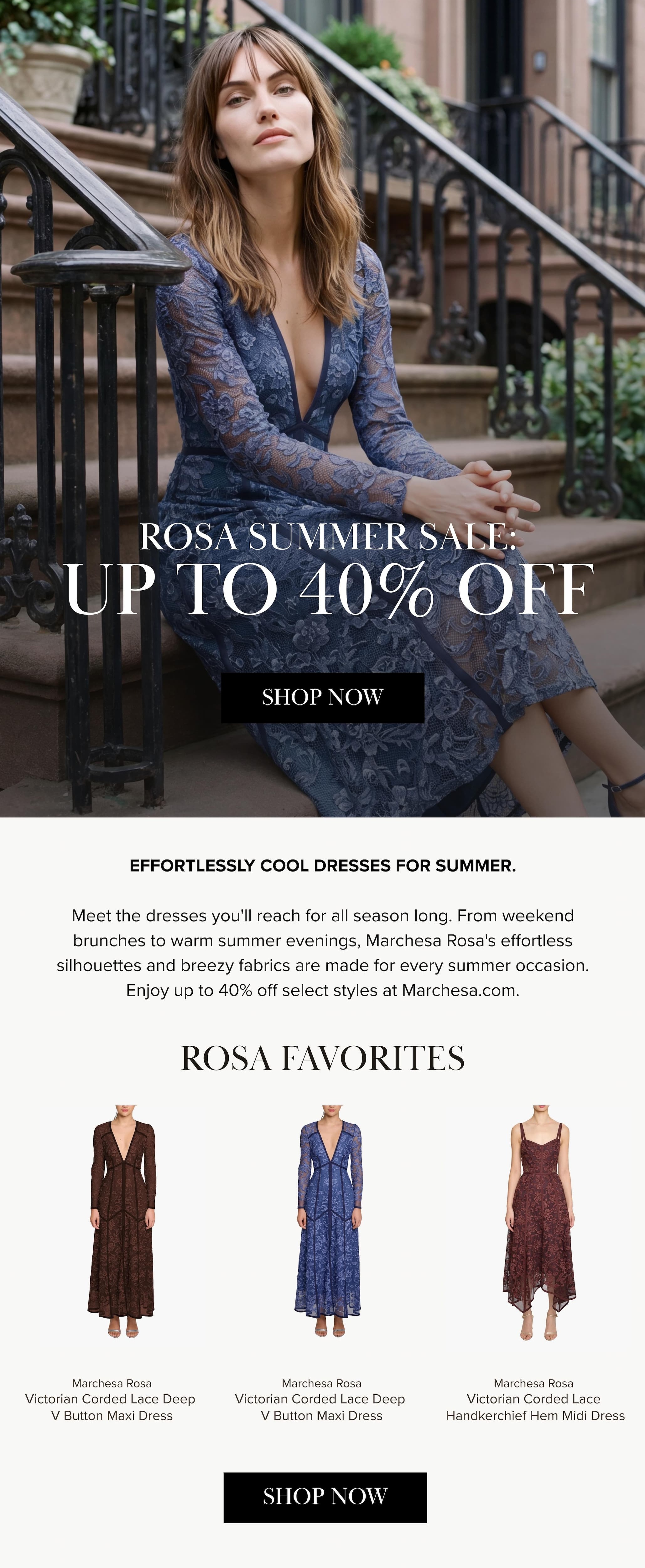 Rosa Summer Sale