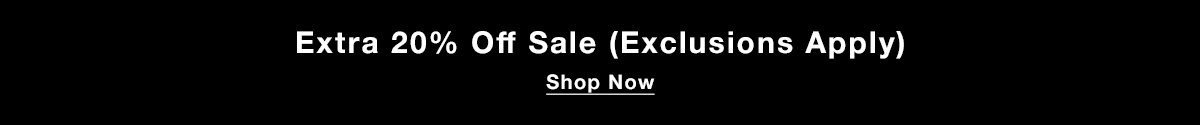 Extra 20% Off Sale