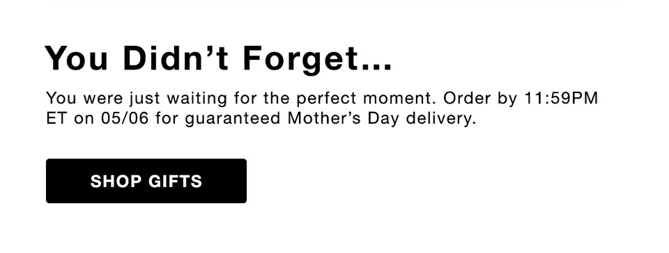 Marc Jacobs Mother's Day