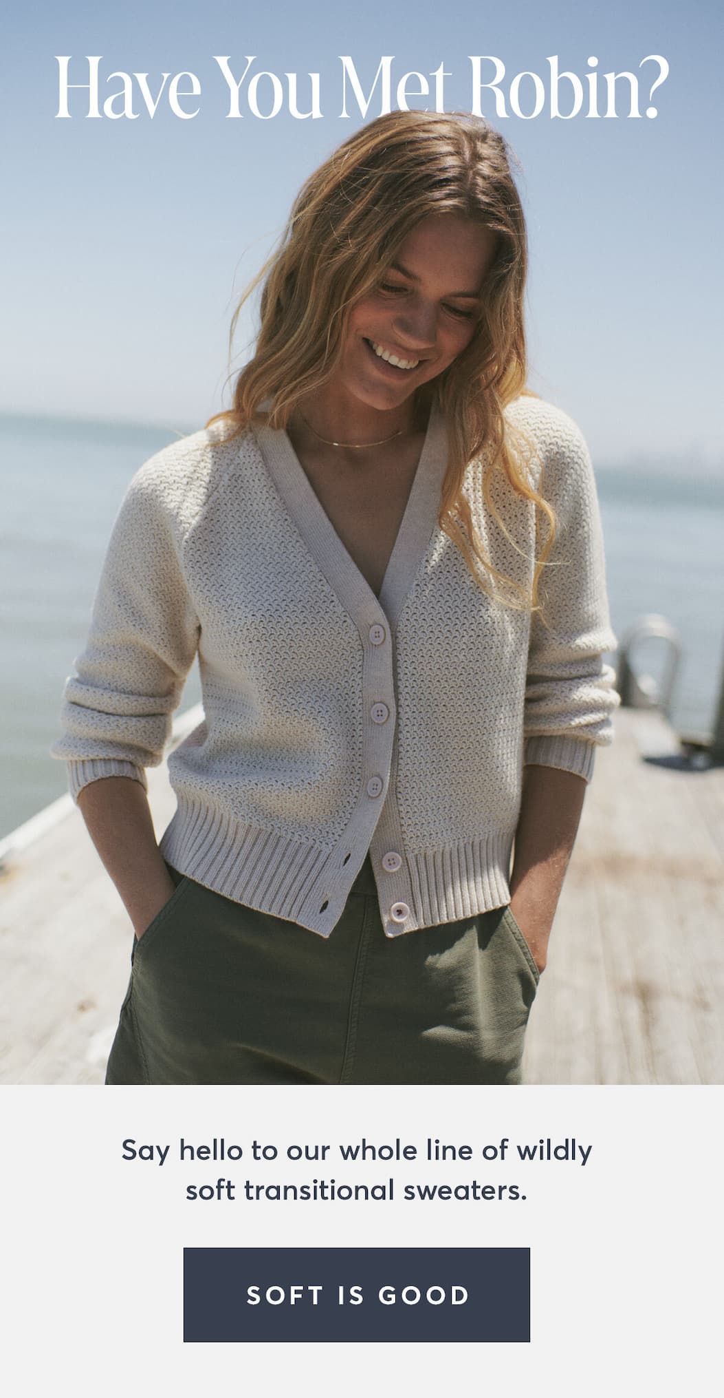 Six brand new soft sweaters
