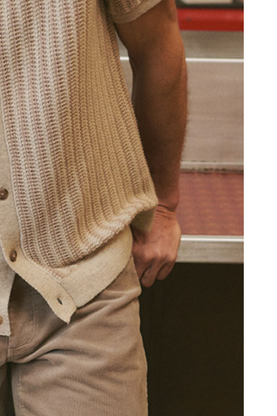 Graham Sweater Button Down
