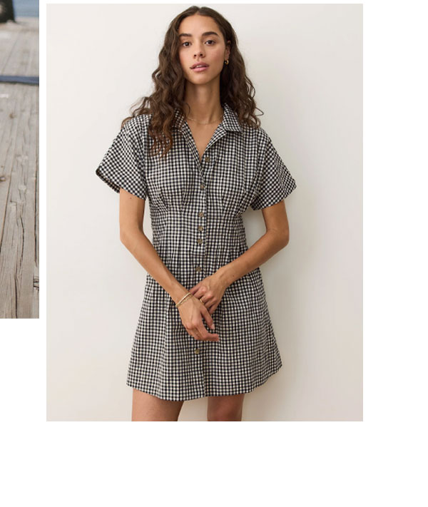 Arden Mini Shirt Dress