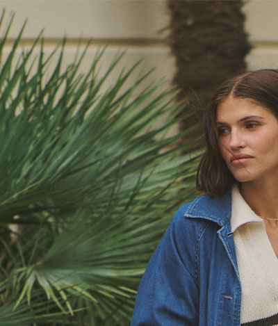 Hayes Denim Trench