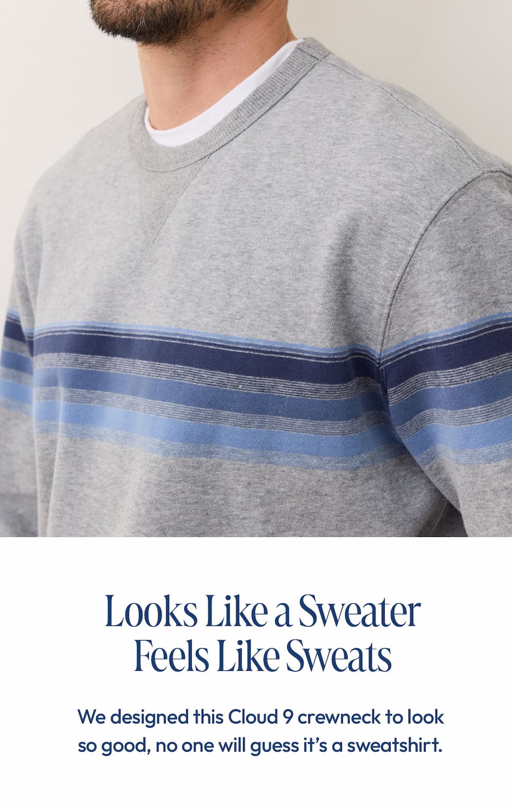 Looks like a sweater feels like sweats