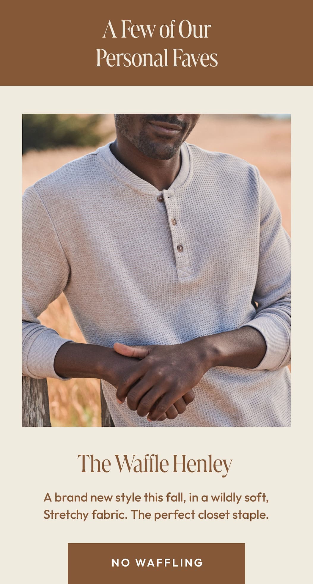 Waffle Henley