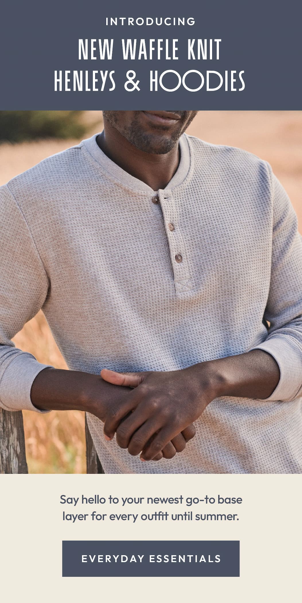 NEW Henleys and Hoodies are here
