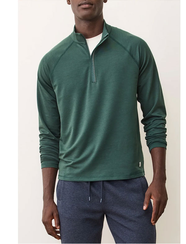 Double Knit Active Quarter Zip