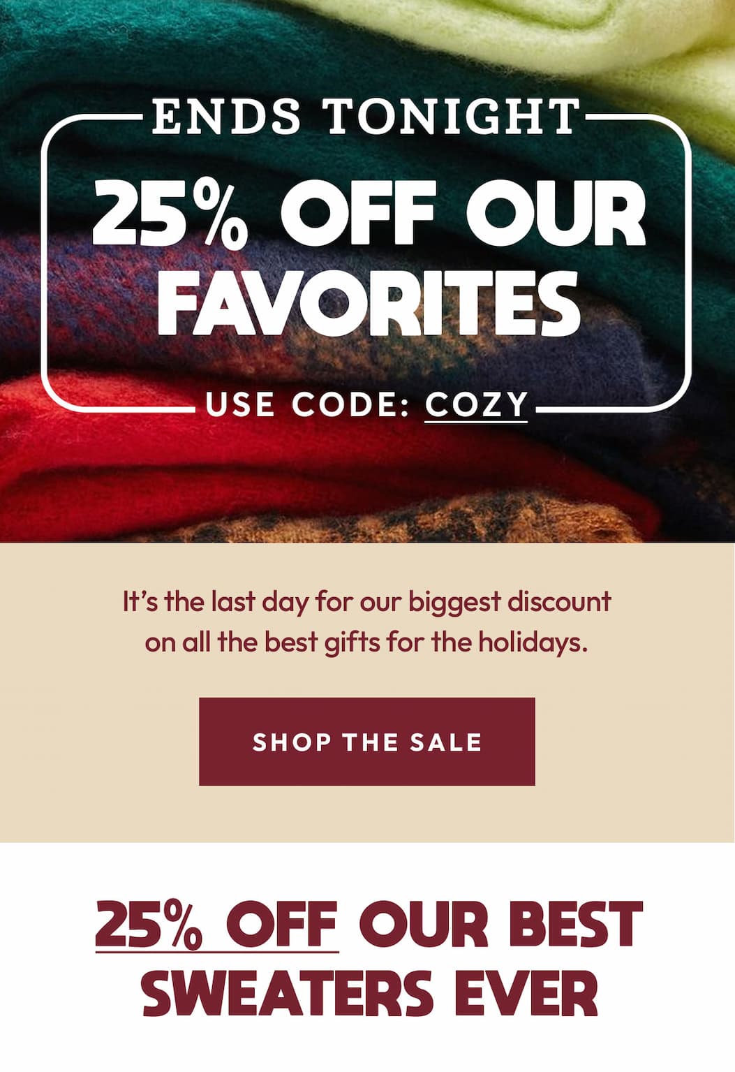Our Best Sweaters Ever & More