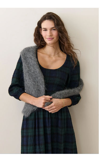 Plaid Dress