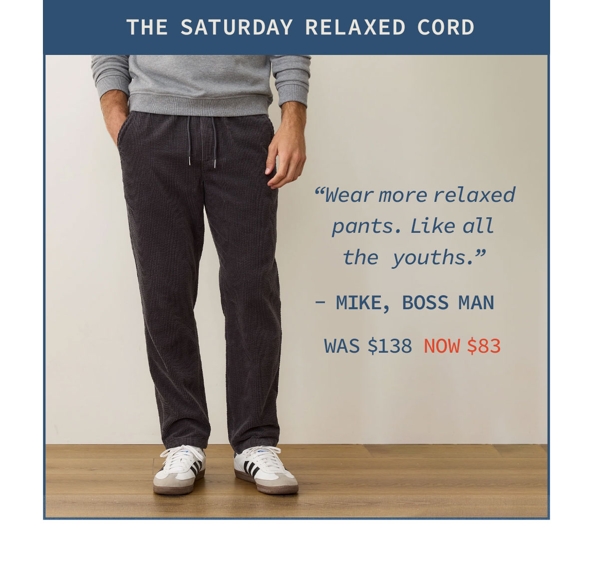 Saturday Cord