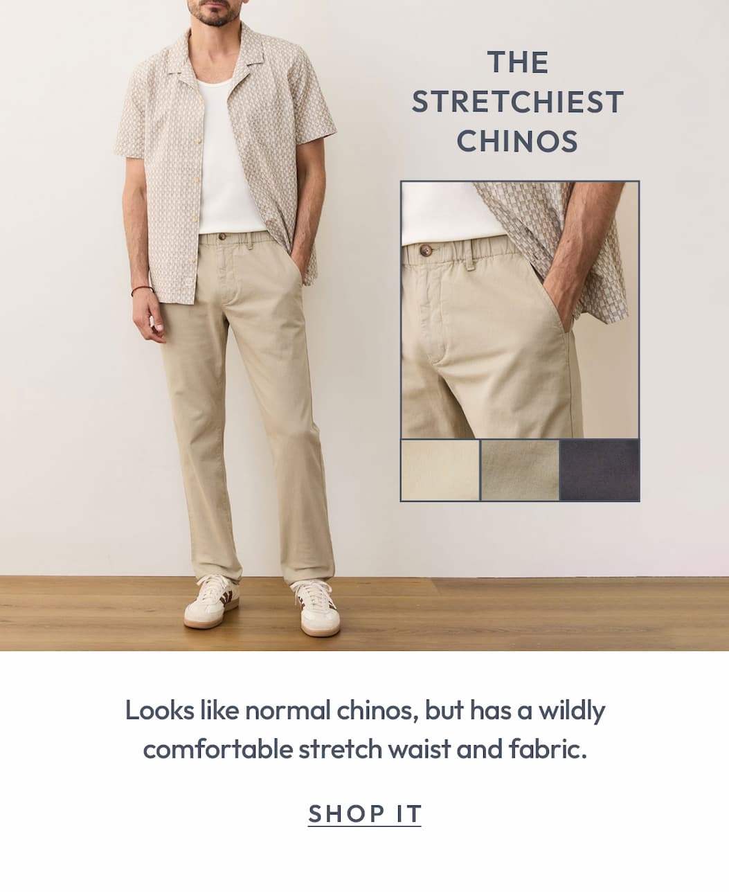 The Stretchiest Chinos