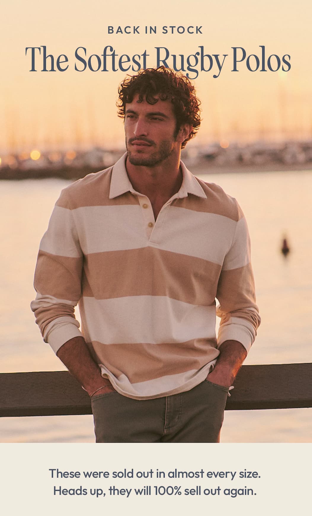These rugby polos will sell out again