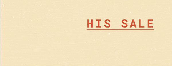 His Sale